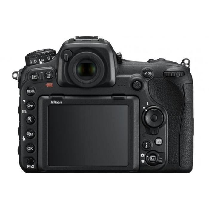 Appareil photo reflex numérique Nikon D500 - Noir - 4K - Objectif inclus - Stabilisateur dimage optique