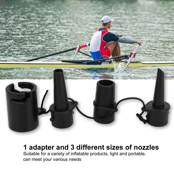 Adaptateur De Pompe à Vélo Multifonction - Buses Pour Balles, Pneus, Aiguille à Gonfler (Kit 6 Pièces) - 13