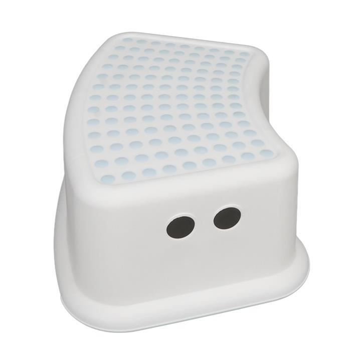 Tabouret Pliable Antidérapant Pour Enfant Bleu - Marchepied Toilette Pot 2 Marches Capacité 60kg