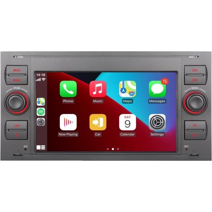 Autoradio Android 13 Pour Ford – 7 Pouces, CarPlay & Android Auto, GPS, Caméra De Recul
