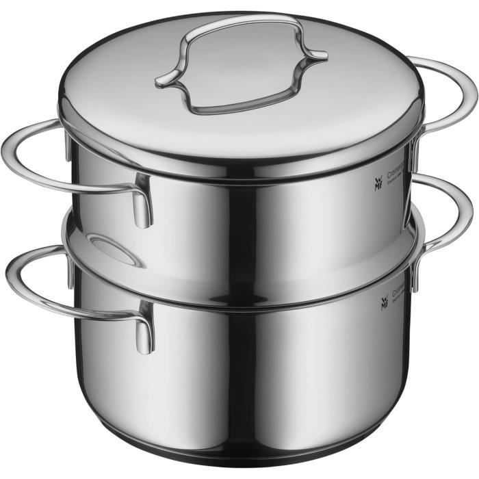 Cuiseur Vapeur Inox Cuiseur Vapeur à 5 étages, 26, 28, 30 Cm, En Acier Inoxydable, Avec Cuiseur Vapeur Inox Cuiseur Vapeur à 5 étages, 26, 28, 30 Cm, En Acier Inoxydable, Avec
