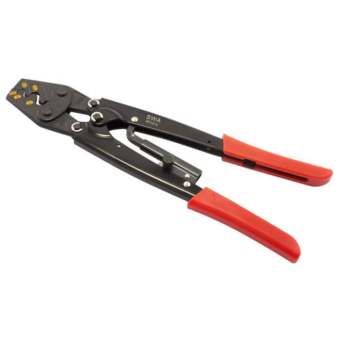 Pince à Cliquet ErreBi Group RBSN-025 - Pour Câbles AWG28-18 / 0,1-1,0 Mm²