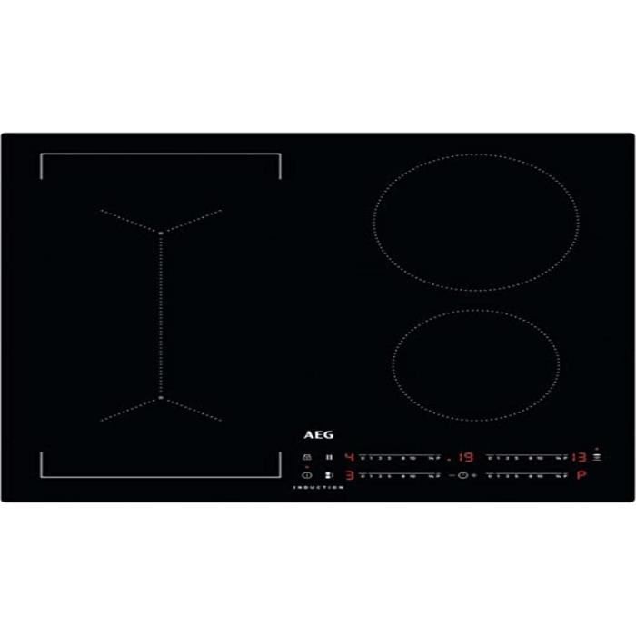 Plaque à Induction AEG 60 Cm - 3 Zones, Fonction Pont, Hob2Hood Et PowerBoost