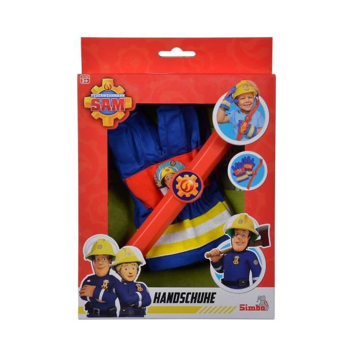 Déguisement Pompier Pour Enfant - Kit Complet : Tenue, Casque, Hache, Extincteur - Jeu De Rôle 3-9 Ans