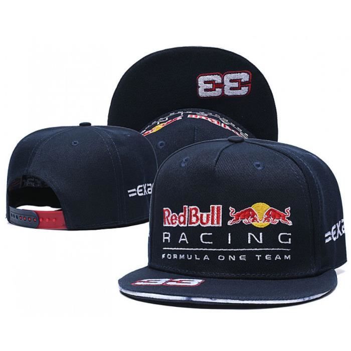 Red Bull Racing Formula One Team 33 Casquette de Baseball Unisexe Hip Hop  Casquette Snapback Chapeau Sport - Cdiscount