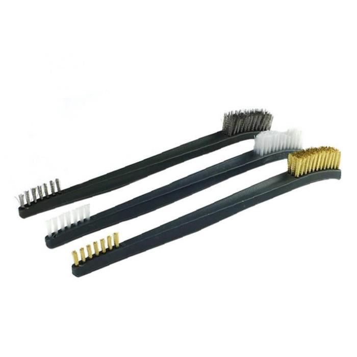 Brosse Nettoyage En Acier Inoxydable Pour Poêles, Grills, Plaques - Nettoyeur Grille Métallique Cuisine - 5