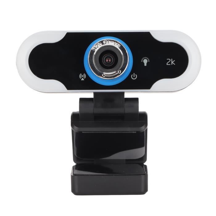 Webcam USB Plug Play NearStream Webcam PC 1080P 60fps 2K - Micro Réduction Bruit IA - Autofocus Et FOV Réglable - Plug & Play Webcam Avec Micro