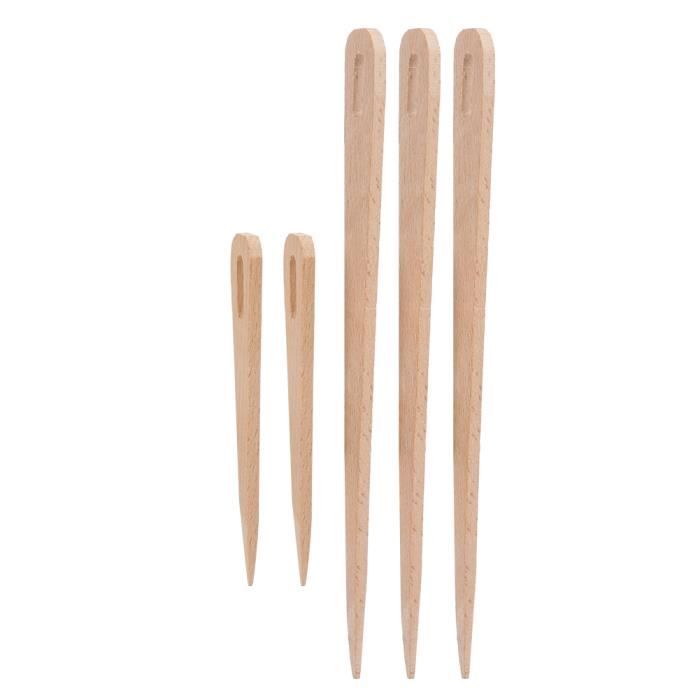 Fourche à Tricoter Outils À Tricoter en Bois Aiguille À Tisser