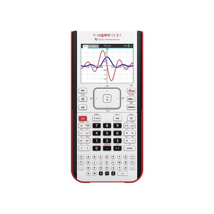 Texas Instruments NSPCXIIT Calculatrice graphique noir à batterie