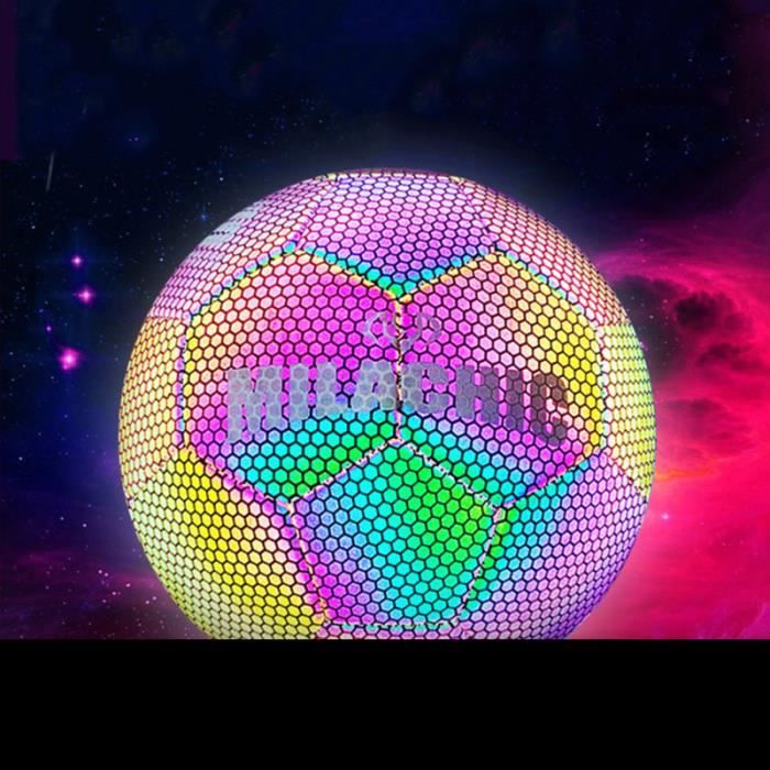 Ballon De Football Lumineux Football Night Light Noctilucent Enfants Jeu Train Luminescence Glowing Soccer Lampe A Poser Cdiscount Maison