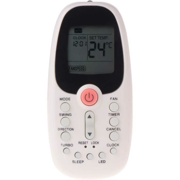 Télécommande Universelle Pour Climatiseurs KT-109II - Blanc
