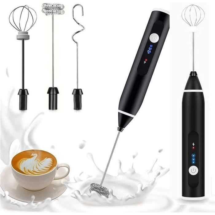 Mousseur À Lait Électrique Batteur À Oeufs Cuisine Boisson Mousseur