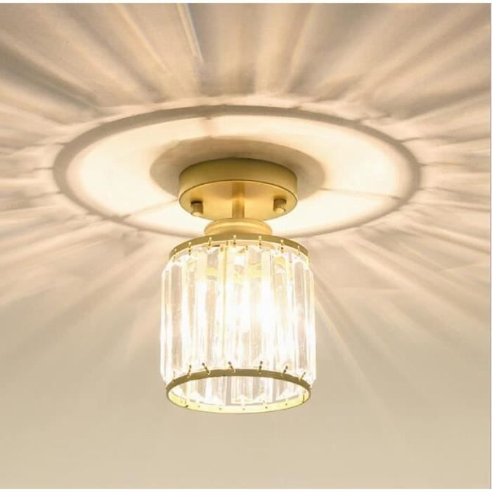 E27 Cristal Suspension Luminaire Industrielle E27 Moderne Plafonnier
