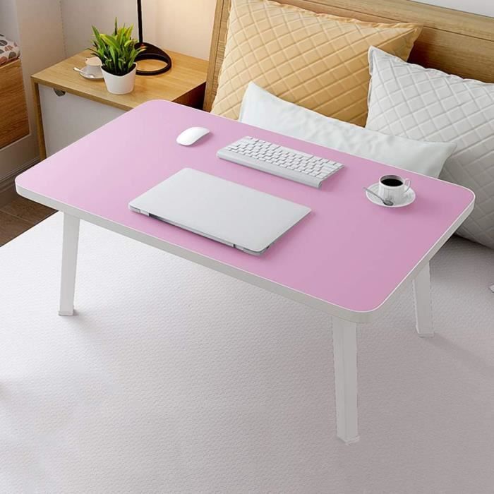 Compare Petite Table pliable pour ordinateur portable, lit, chambre d'étudiant, bureau Price