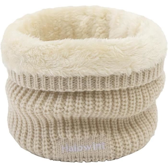 Tour De Cou Écharpe Tubulaire Enfant Chaud - Cache-Cou Hiver Garçon Fille Doux I Love Shopping
