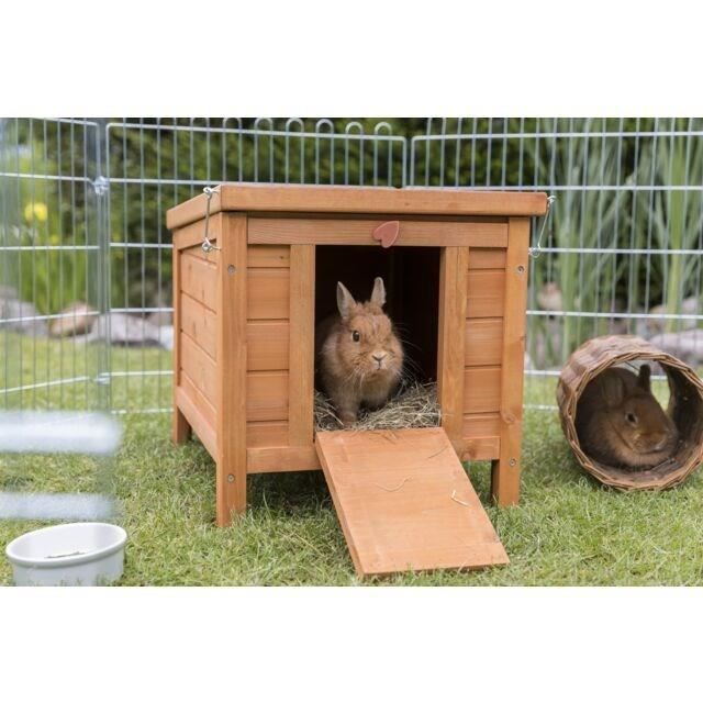 TRIXIE Maison pour petits animaux - 60x47x50cm - Pour lapin
