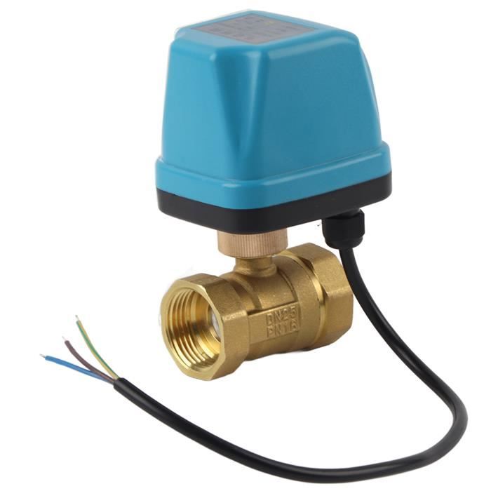 Vanne à Bille électrique Intelligente WiFi Haofy - PVC IP67, Contrôle Via App, 110-230V, 15W, Pour Eau Et Irrigation