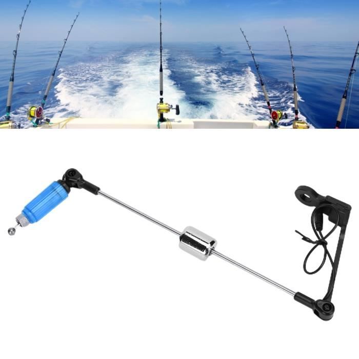 Alarme De Touche Pêche Dioche - Détecteur Morsure Carpe Avec LED Et Haut-parleur - 3 Alarmes + Bascules - Pour Pêche électrique