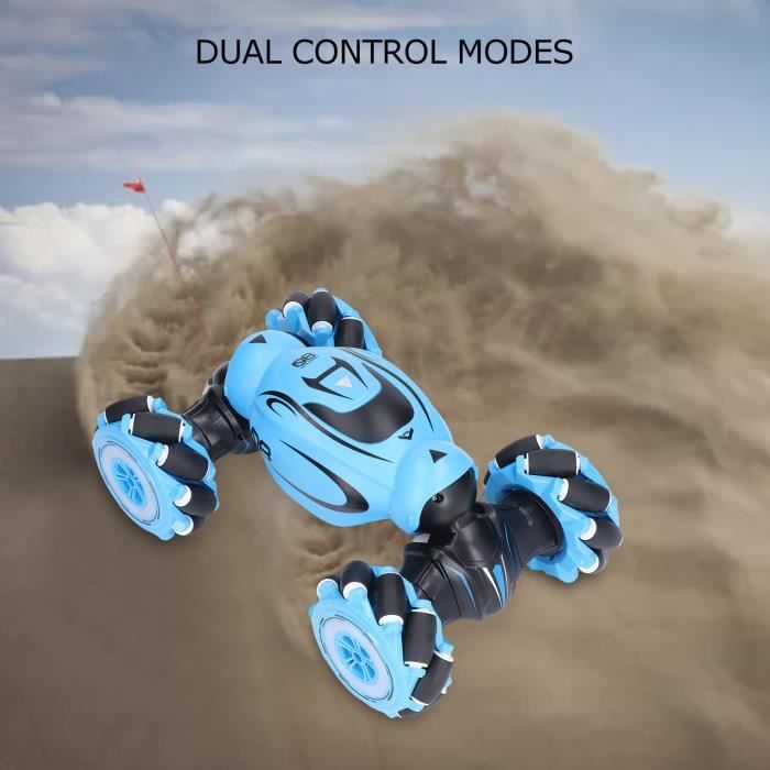 Silvergear Bestuurbare Auto met 6 Wielen - RC Drift Auto Met Licht- én