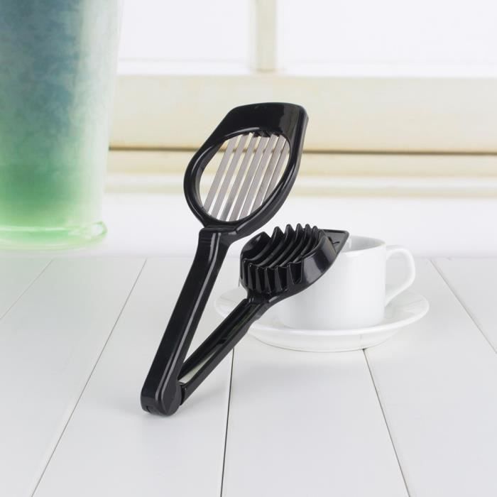 YINN Coupe-œufs Trancheuse à oeufs polyvalente avec fils en acier inoxydable Outil de cuisine