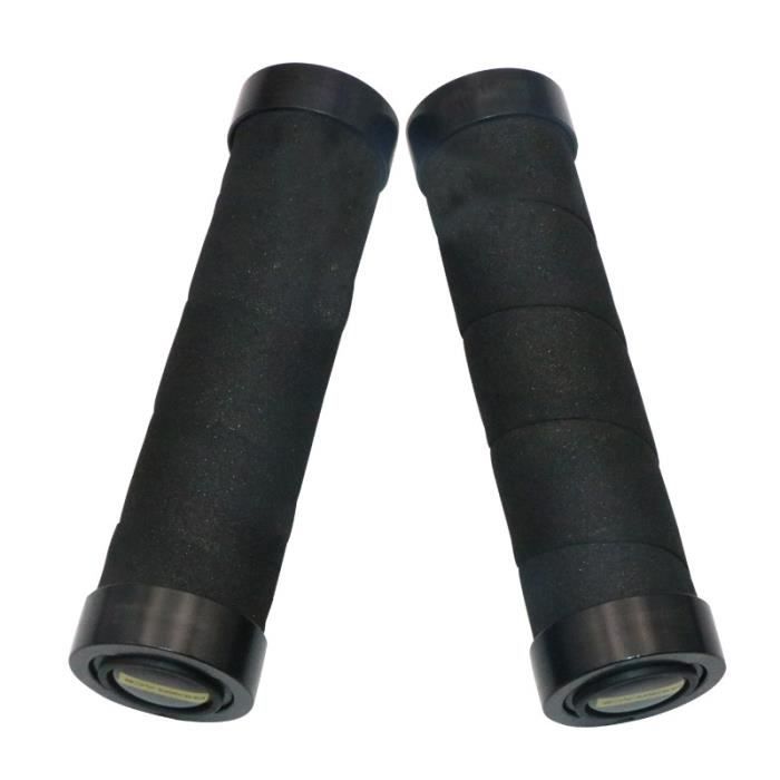 MUQZI – Sangles En Cuir PU Pour Guidon De Vélo De Route, équipement Fixe, Absorbe La Sueur, Creux Respirant, Enroulement 1.9M