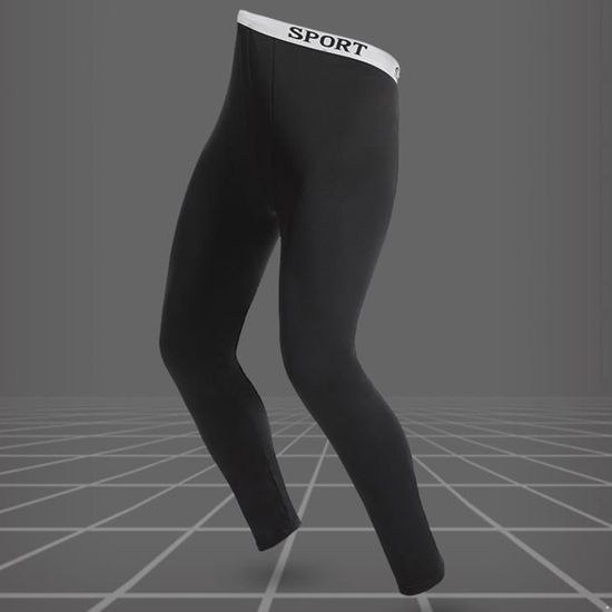 Lot De 2 Caleçons Thermiques Homme Hiver - Polaire Ultra Douce, Respirants, Pour Sport Et Quotidien