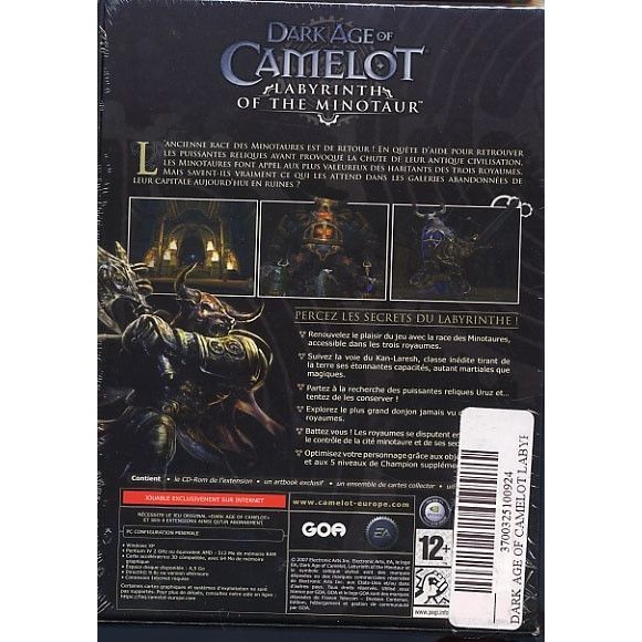 Dark Age Of Camelot Darkness Rising X PC CD Rom Neuf Scellé