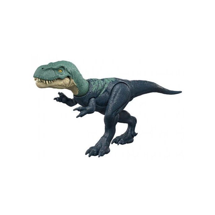 Tyrannosaurus Rex Articulé 43 Cm – Jurassic World – Mâchoire Mobile – Dino Extreme – Carte Offerte – Dès 4 Ans