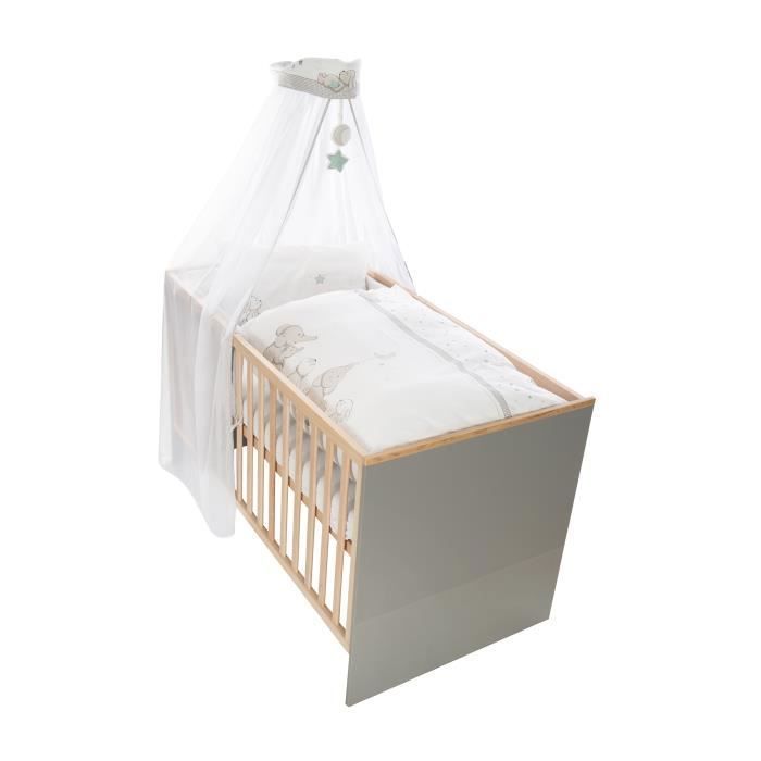 ROBA Couverture Bébé Bio Lil Planet Tricoté - 80 c 80 cm - Vert Givré - Vert - - 24.90