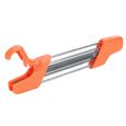 MEIHE Aiguiseur de scie à chaîne pièces de pour outils de taille-crayon 2 en 1 3-8inp 4.0mm pour tronçonneuse à bois-2