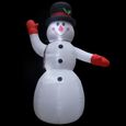 #26961 Bonhomme de neige - Personnage de Noël Décoration de Noël gonflable avec LED IP44 600 cm XXL Meuble©-2
