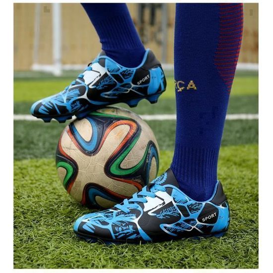 Chaussures De Football CERYTHRINA Homme Garçon - Crampons Athlétisme Entraînement Et Compétition