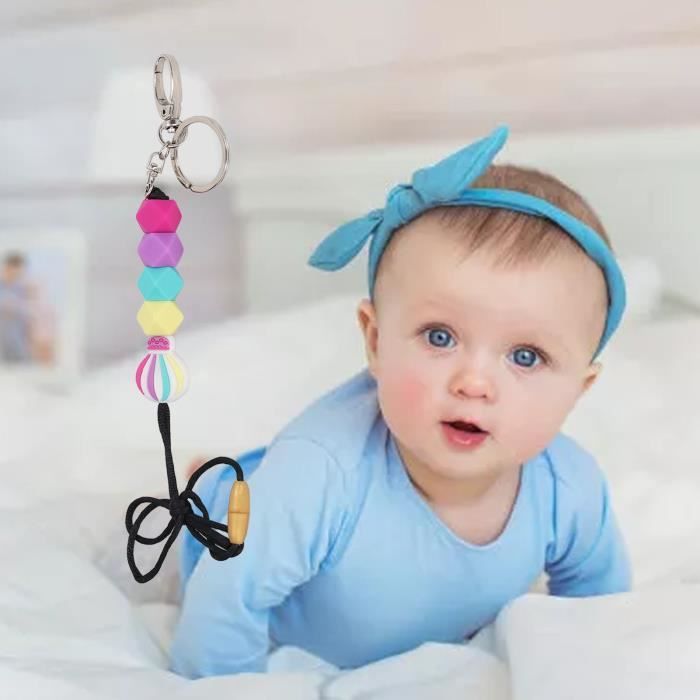 VGEBY Collier de dentition bébé en silicone sûr pour bébés et enfants -  Cdiscount Puériculture & Eveil bébé