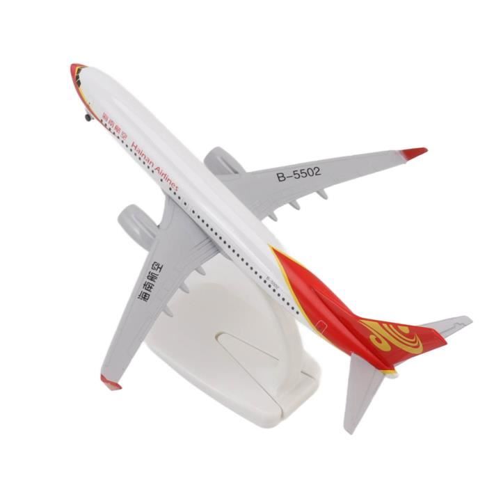 Modèle Avion GOL 737 Brésil – échelle 1:400 – Alliage + ABS – 14x16 Cm – Avec Support
