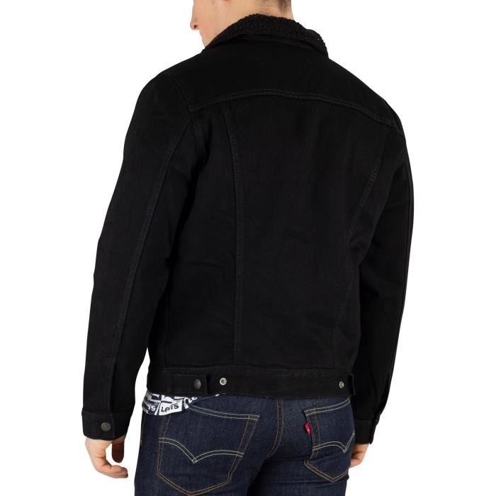 Type 3 sales sherpa trucker noir