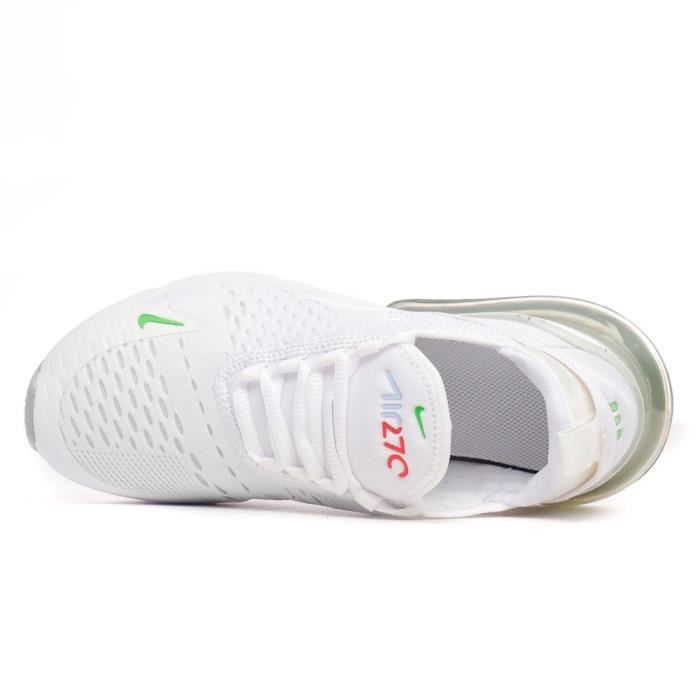 Chaussures Nike Air Max 270 GS DM9474 100 Blanc Enfant