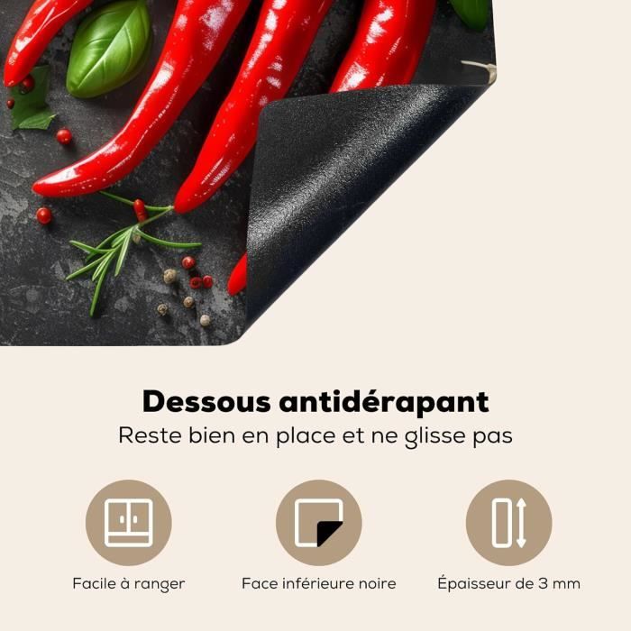Tapis Protection Plaque Induction KitchenYeah 78x52cm - Déco Cuisine