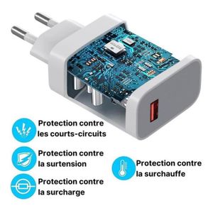 Chargeur Original Huawei + Câble USB - Pour Nova Plus, Neuf Sous Blister