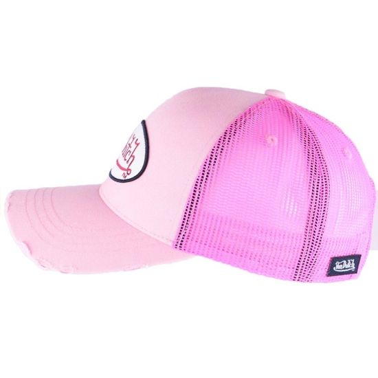 Von Dutch Casquette Orange Fluo Fresh Baseball Homme