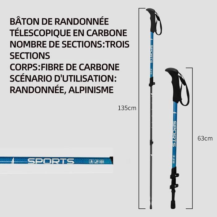 Paniers De Protection Pour Bâtons De Randonnée - Lot De 2, Nylon, Diamètre 5.5 Cm, Protection Pointe Terrain Dur