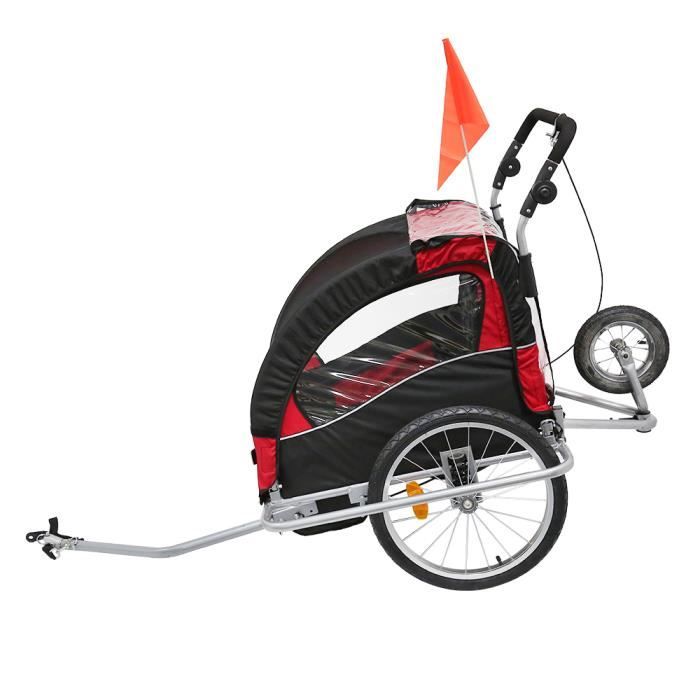 Remorque vélo sales bébé avec suspension