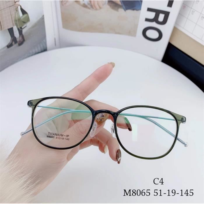 Lunettes anti-lumière bleue ultra-légères et confortables moitié