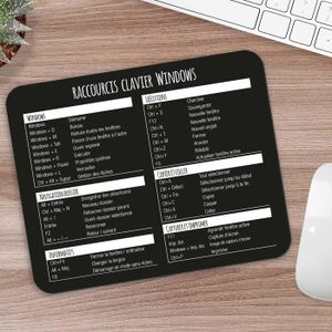 Rinaze Grand Tapis De Souris Avec Raccourcis Excel, Astuces