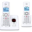 Téléphone sans fil DECT - ALCATEL F530 Voice Duo - Répondeur 14 min - Blanc-0