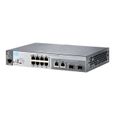 HPE ARUBA Commutateur 2530-8 - Géré - 8 x 10/100 + 2 x combo Gigabit Ethernet / SFP Gigabit-0