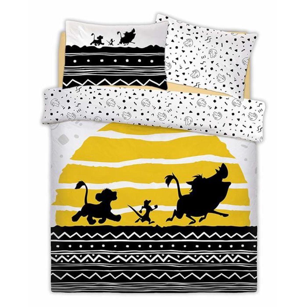 Parures De Lit Cuisine Maison Housse De Couette Taie Doreiller Disney Parure Enfant Le Roi Lion