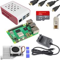 Kit de démarrage Raspberry Pi 5 - 128 Go Edition - Raspberry Pi 5 (8 Go de RAM) / Raspberry Pi OS préinstallé