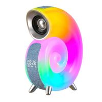 Lampes de Réveil, Réveil Lumineux Simulateur avec 12 modes couleur 4 sons naturels Dimmable Enceinte Bluetooth FM Radio
