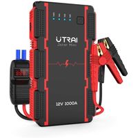 UTRAI Jstar Mini Booster de démarrage Booster Batterie Jump Starter 1000A 1300mAh Smart Clip avec détection Intelligente Demarr A33