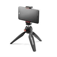 Manfrotto Pixi Evo trépied Caméras numériques 3 Pieds Noir - Trépieds (Caméras numériques, 1 kg, 3 Pieds, Noir, MKPIXICLAMP-B